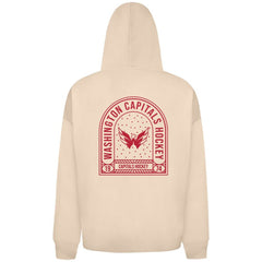Washington Capitals Levelwear Uphill Stained Glass Full-Zip Hoodie Jacket - Khaki | US 202039367