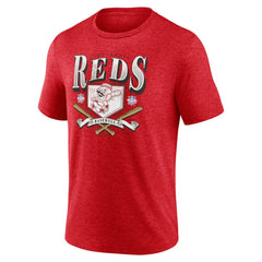 Cincinnati Reds Home Tri-Blend T-Shirt - Red T-shirts