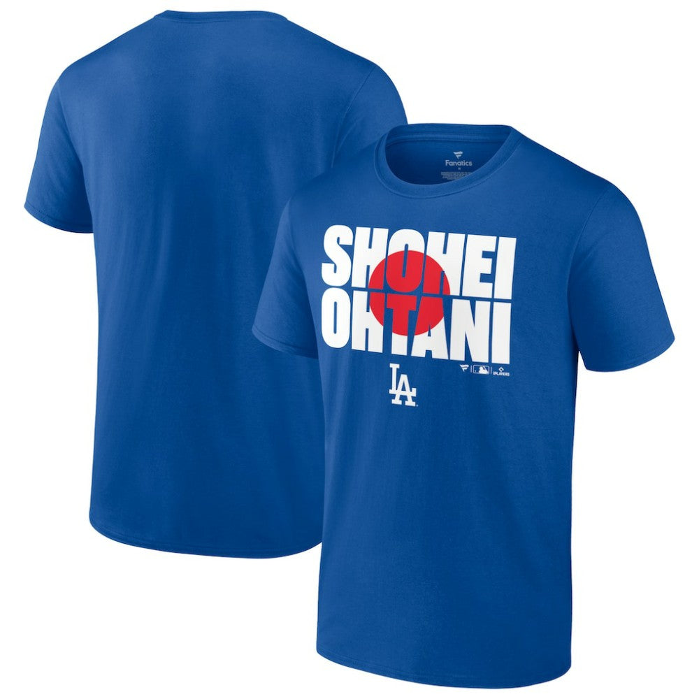 Shohei Ohtani Los Angeles Dodgers T-Shirt - Royal T-shirts