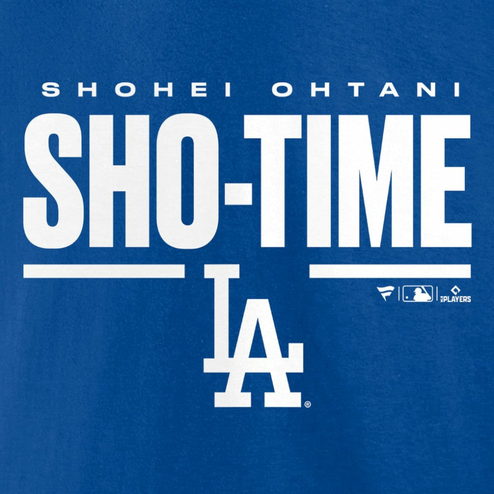 Shohei Ohtani Los Angeles Dodgers Sho-Time Horizontal T-Shirt - Royal T-shirts