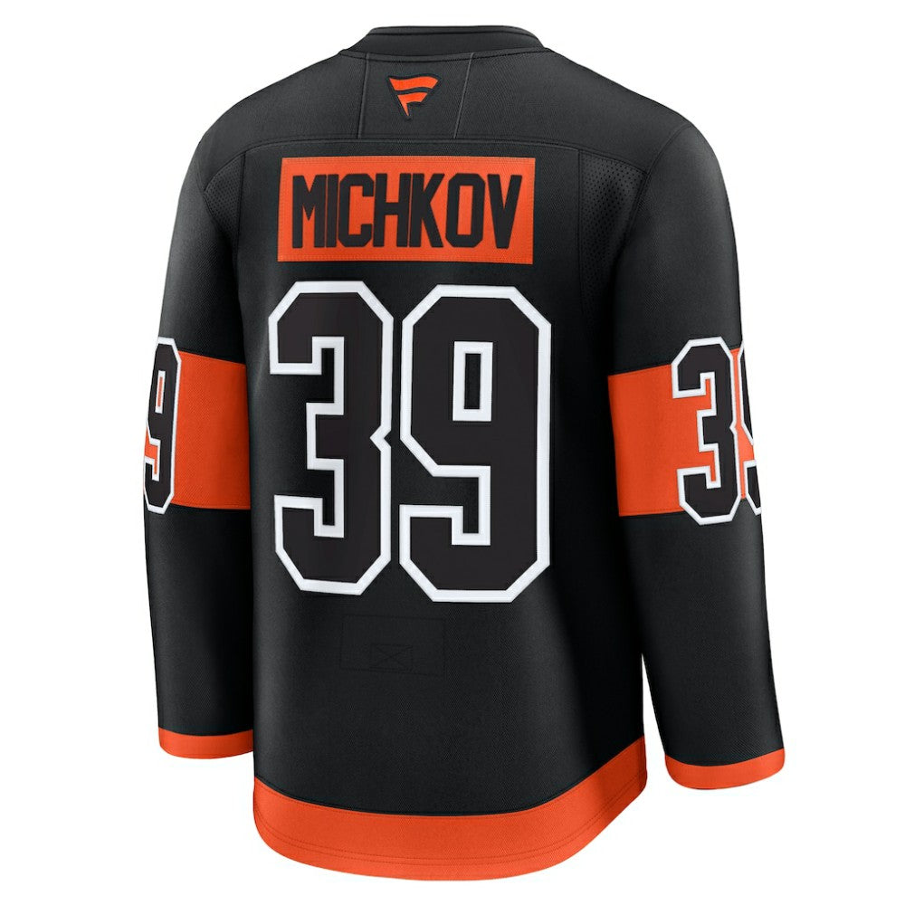 Matvei Michkov Philadelphia Flyers Fanatics Alternate Premium Jersey - Black | US 202048376