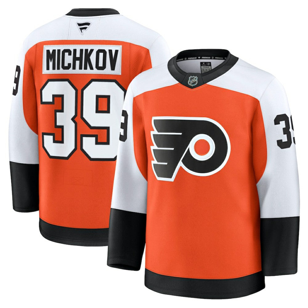 Matvei Michkov Philadelphia Flyers Fanatics Home Premium Jersey - Orange | US 202048377