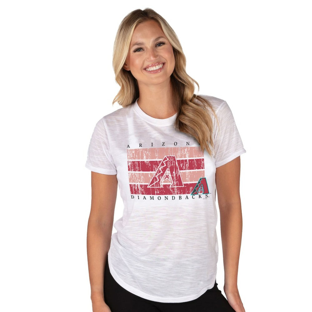 Arizona Diamondbacks Concepts Sport Women's Infuse Knit Top - White Tops