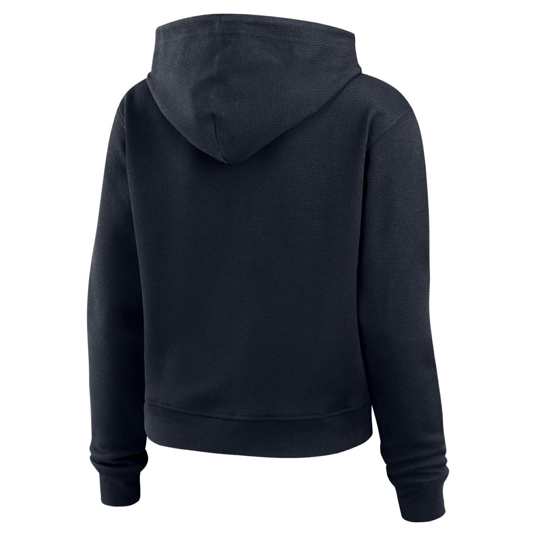 Houston Texans WEAR by Erin Andrews Women's Plus Size Waffle Hoodie Pullover Top - Navy Hoodies