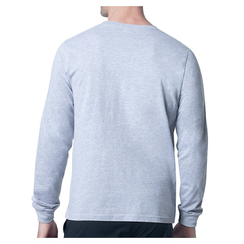 Pittsburgh Steelers Starter Player Grid Long Sleeve T-Shirt - Heather Gray T-shirts