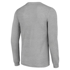 Pittsburgh Steelers Starter Player Grid Long Sleeve T-Shirt - Heather Gray T-shirts