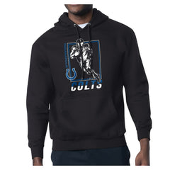 Indianapolis Colts Starter Player Grid Pullover Hoodie - Black Hoodies