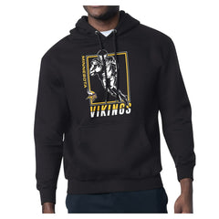Minnesota Vikings Starter Player Grid Pullover Hoodie - Black Hoodies