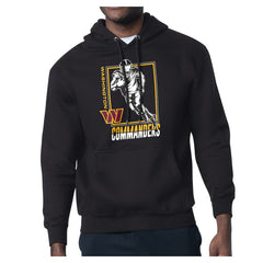 Washington Commanders Starter Player Grid Pullover Hoodie - Black Hoodies