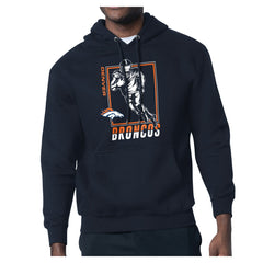 Denver Broncos Starter Player Grid Pullover Hoodie - Navy Hoodies