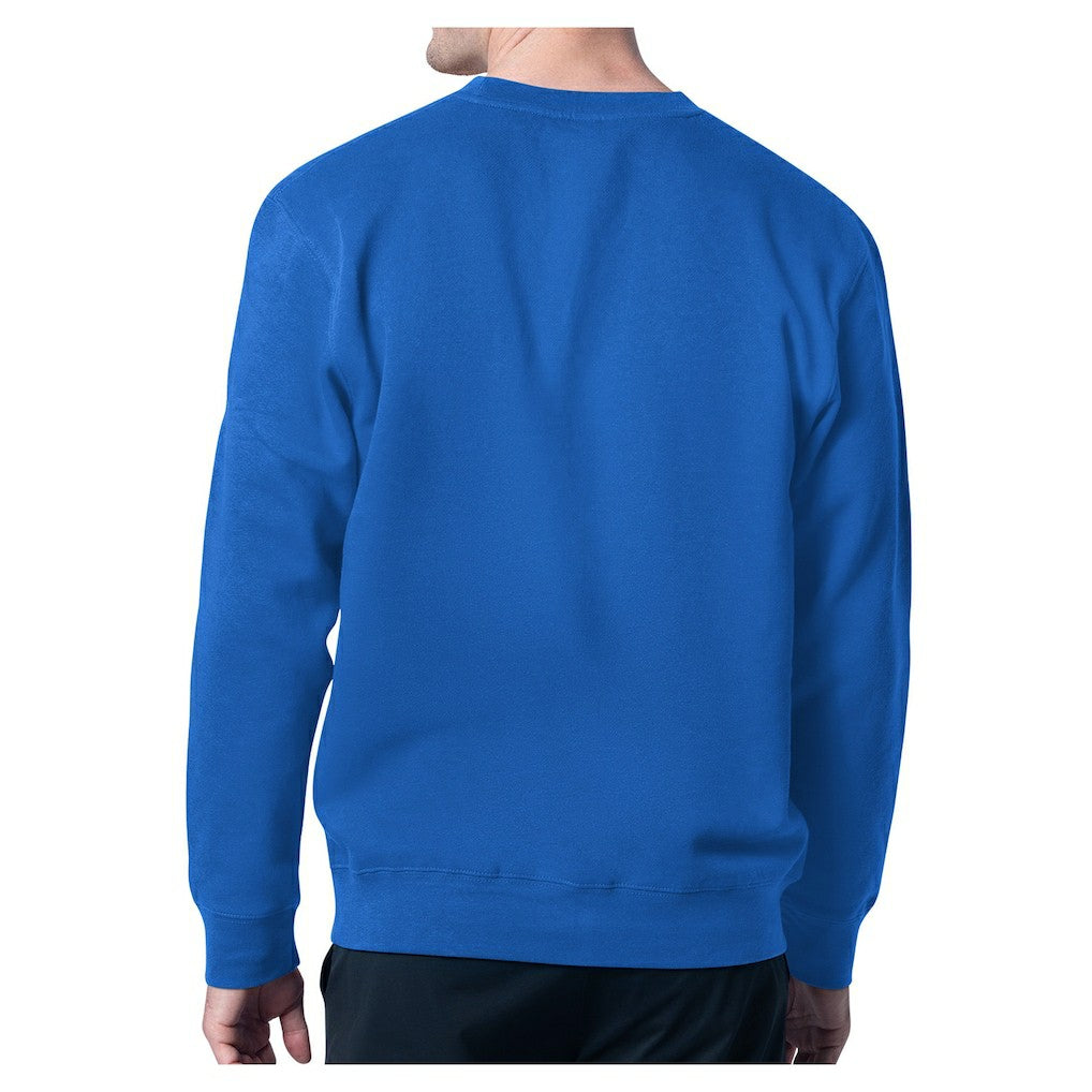 Buffalo Bills Starter Player Grid Pullover Sweatshirt - Royal Pullover
