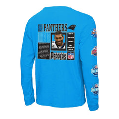 Julius Peppers Carolina Panthers Pro Bowl Long Sleeve T-Shirt - Blue