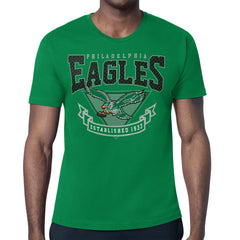 Philadelphia Eagles Starter ‘80s Inspired Retro Logo T-Shirt - Kelly Green T-shirts