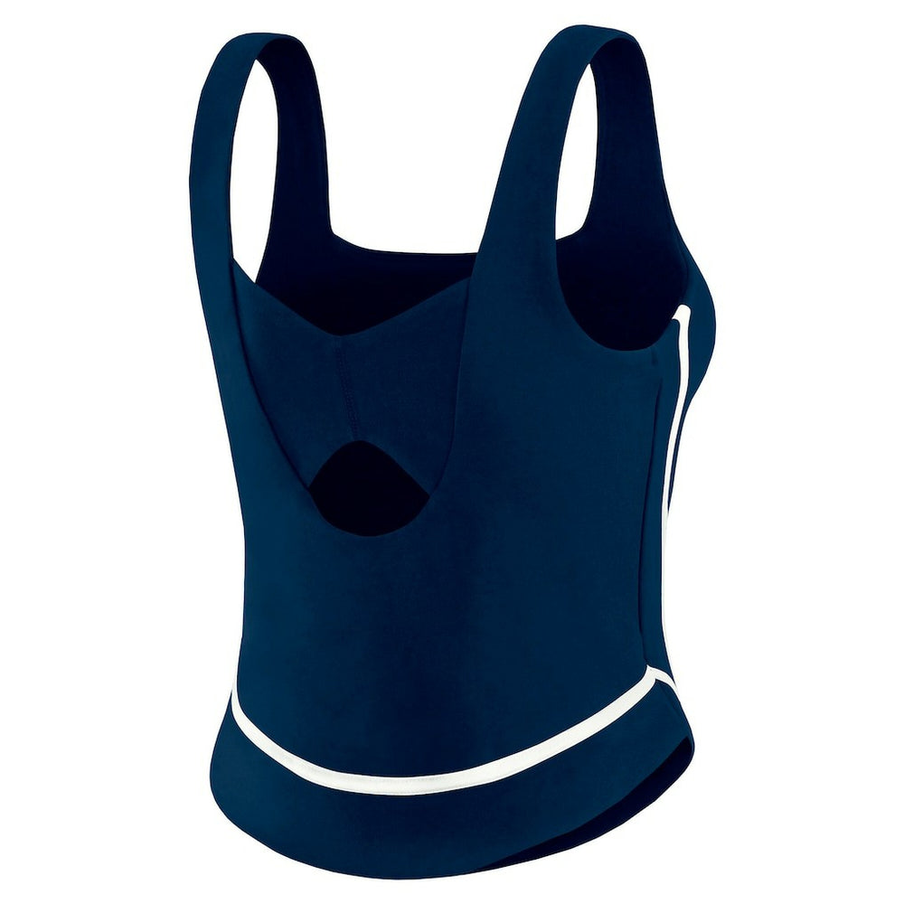 Dallas Cowboys WEAR by Erin Andrews Women's Square Neck Tank Top - Navy Tops
