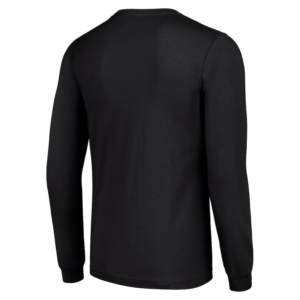 Minnesota Vikings Starter Team Name Graphic Long Sleeve T-Shirt - Black T-shirts