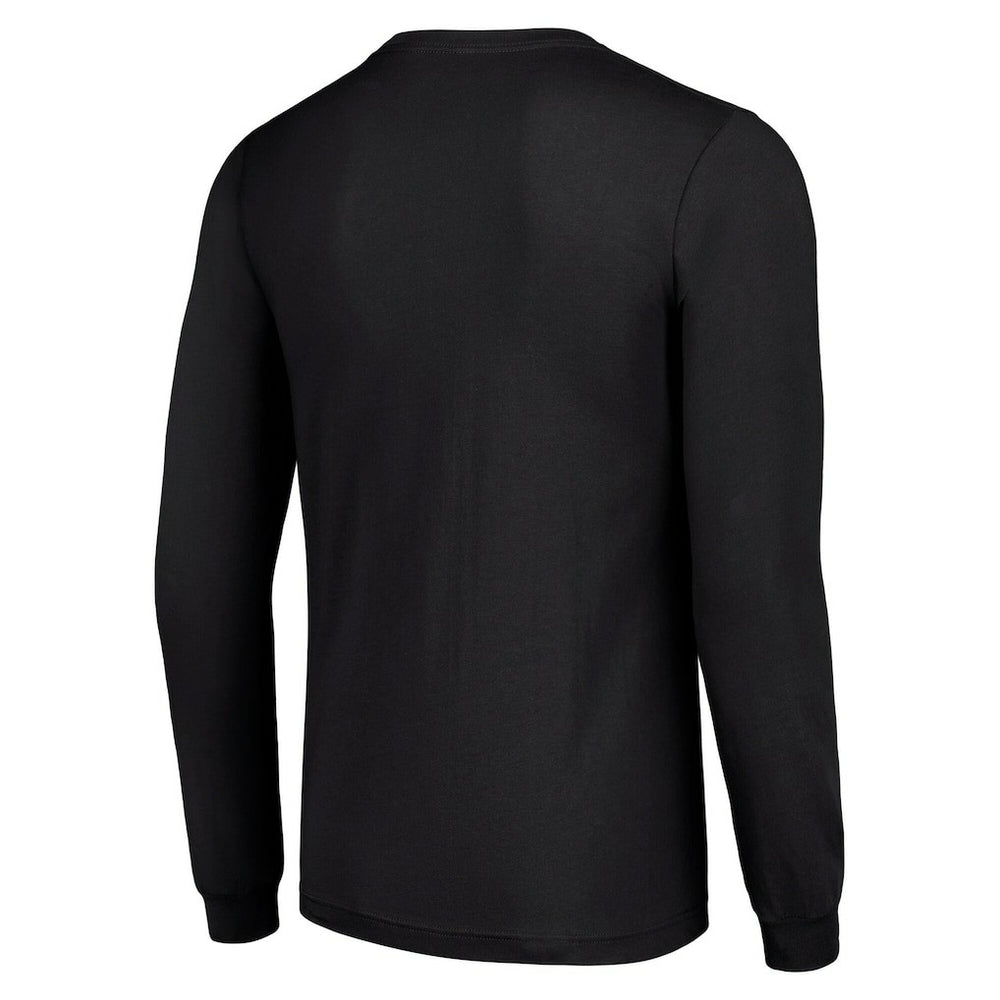 Pittsburgh Steelers Starter Team Name Graphic Long Sleeve T-Shirt - Black T-shirts