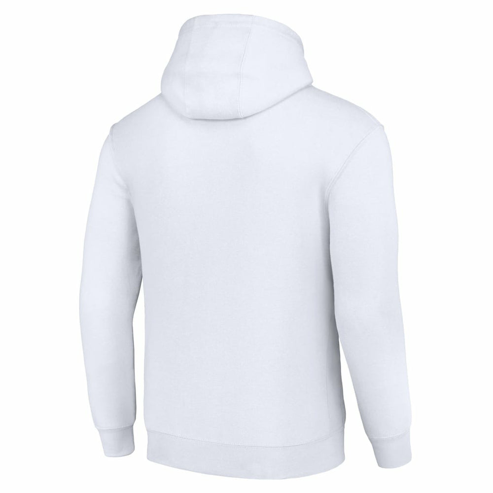 Buffalo Bills Starter Four Team Name Logo Fleece Pullover Hoodie - White Hoodies