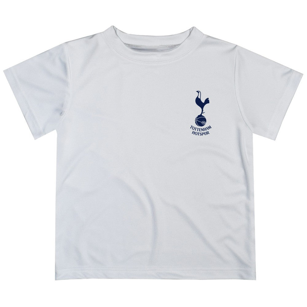 Tottenham Hotspur Vive La Fete Youth Impressions Artwork T-Shirt White