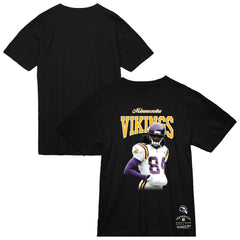 Randy Moss Minnesota Vikings Sideline Retired Player T-Shirt - Black T-shirts
