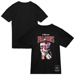Deion Sanders Atlanta Falcons Sideline Retired Player T-Shirt - Black T-shirts