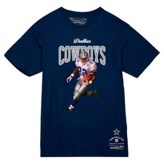 Emmitt Smith Dallas Cowboys Sideline Retired Player T-Shirt - Navy T-shirts