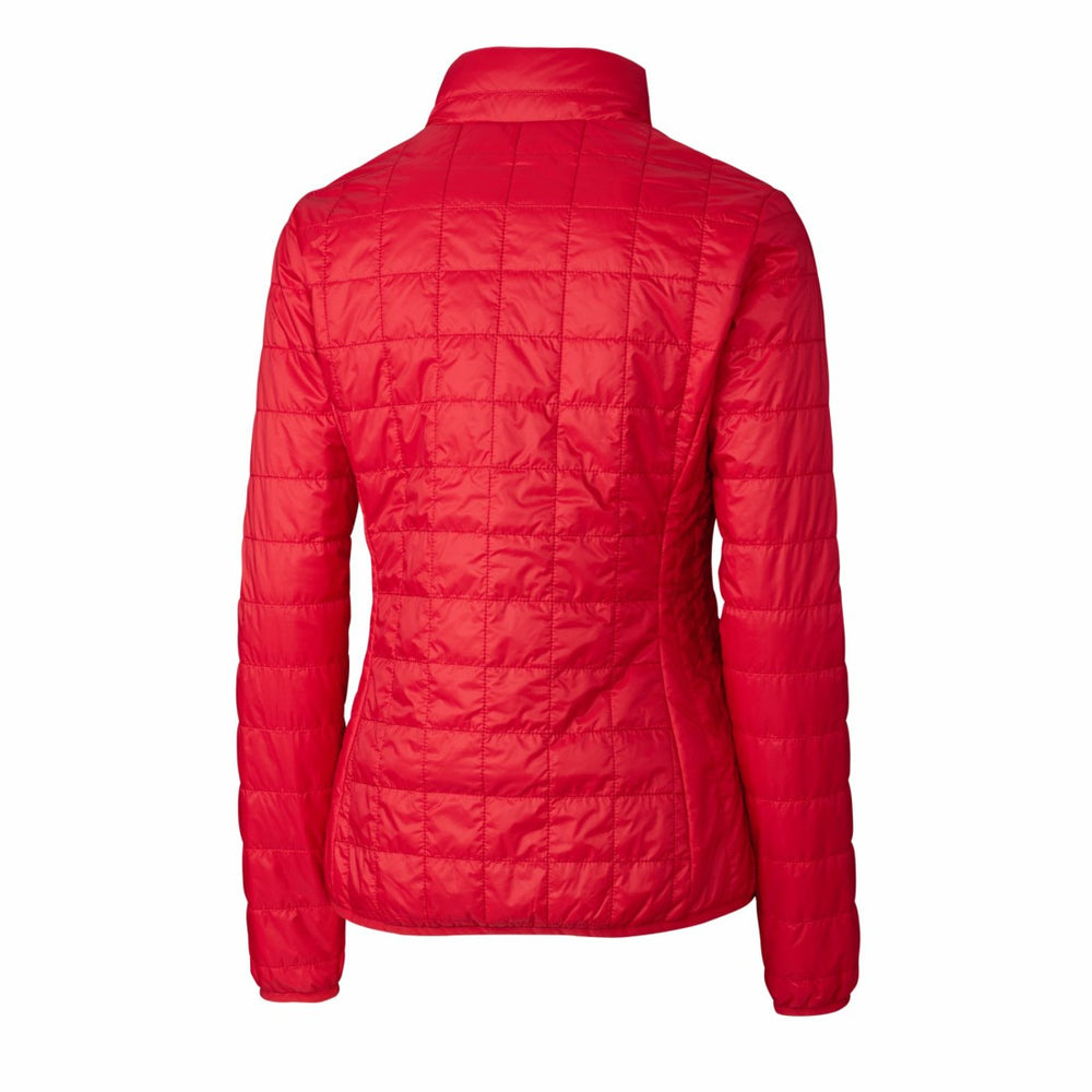 Tampa Bay Buccaneers Cutter & Buck Women's Rainier PrimaLoft Eco Insulated Full-Zip Puffer Jacket - Red Jackets