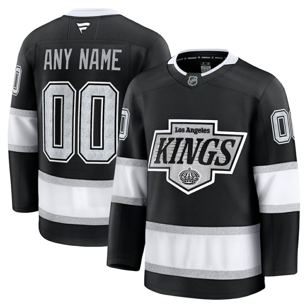 Los Angeles Kings Fanatics Home Premium Custom Jersey - Black | US 202055703