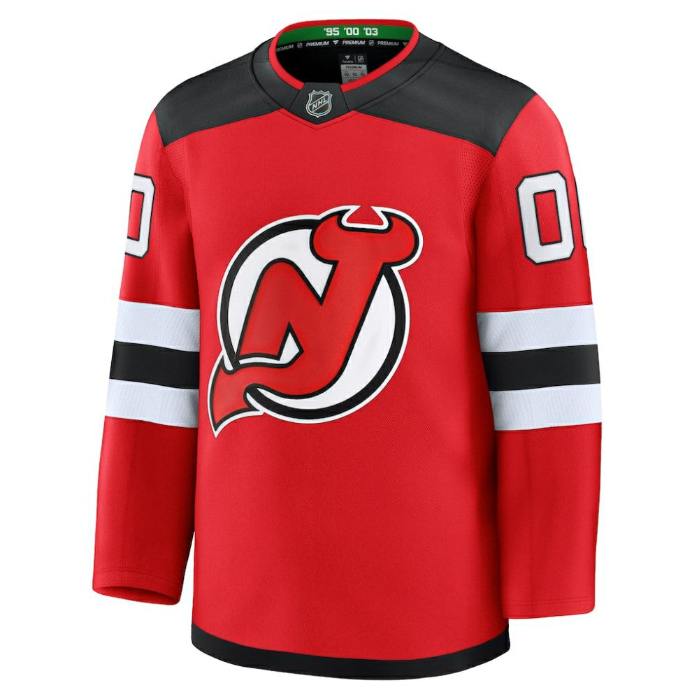 New Jersey Devils Fanatics Home Premium Custom Jersey - Red | US 202055713