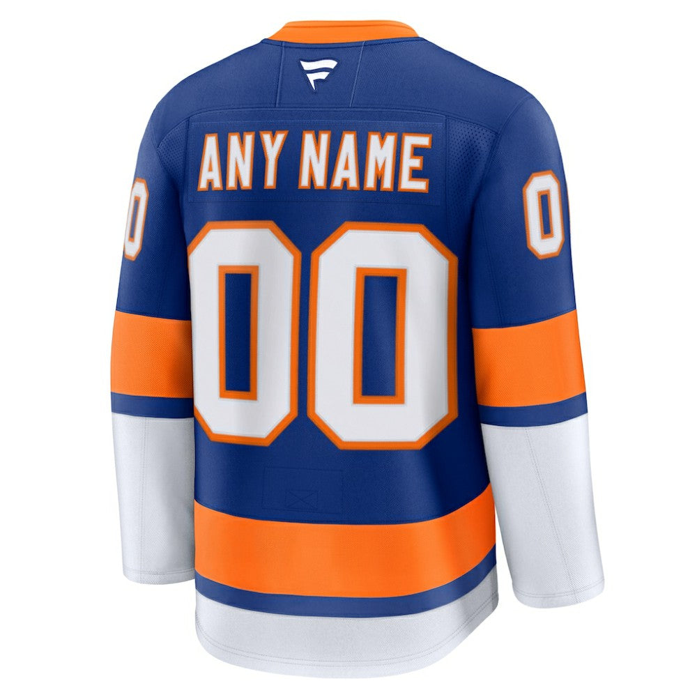 New York Islanders Fanatics Home Premium Custom Jersey - Royal | US 202055716