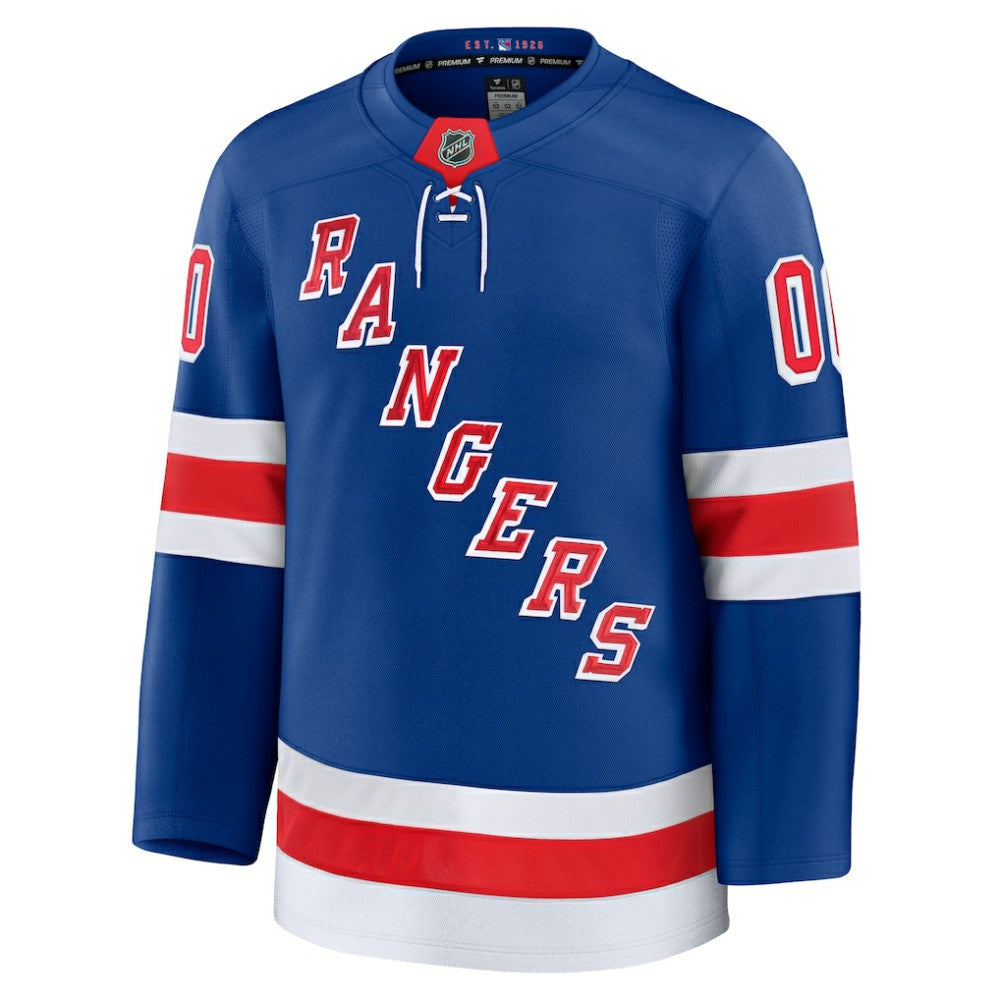 New York Rangers Fanatics Home Premium Custom Jersey - Royal | US 202055718