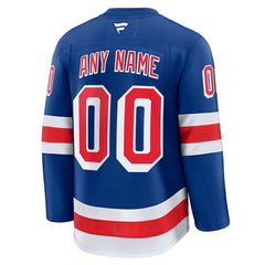 New York Rangers Fanatics Home Premium Custom Jersey - Royal | US 202055718
