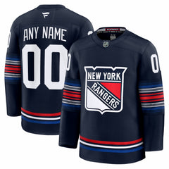 New York Rangers Fanatics Alternate Premium Custom Jersey - Navy | US 202055719