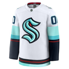 Seattle Kraken Fanatics Away Premium Custom Jersey - White | US 202055731