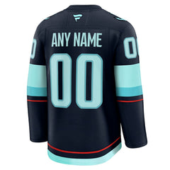 Seattle Kraken Fanatics Home Premium Custom Jersey - Deep Sea Blue | US 202055732