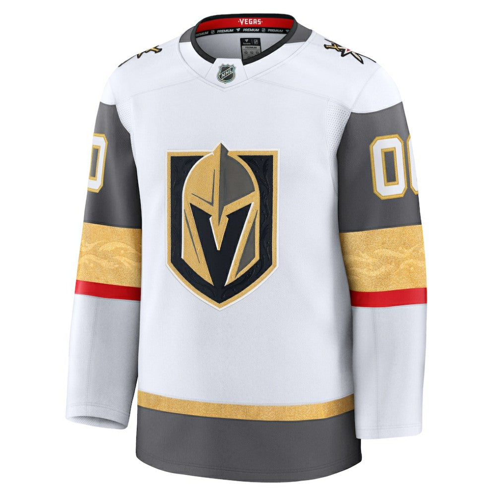 Vegas Golden Knights Fanatics Away Premium Custom Jersey - White | US 202055735