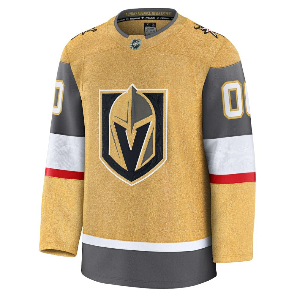 Vegas Golden Knights Fanatics Home Premium Custom Jersey - Gold | US 202055736