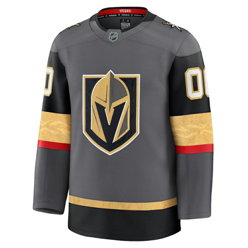 Vegas Golden Knights Fanatics Alternate Premium Custom Jersey - Gray | US 202055737