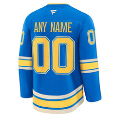 St. Louis Blues Fanatics Alternate Premium Custom Jersey - Blue | US 202055747