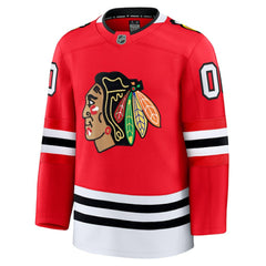 Chicago Blackhawks Fanatics Home Premium Custom Jersey - Red | US 202055753