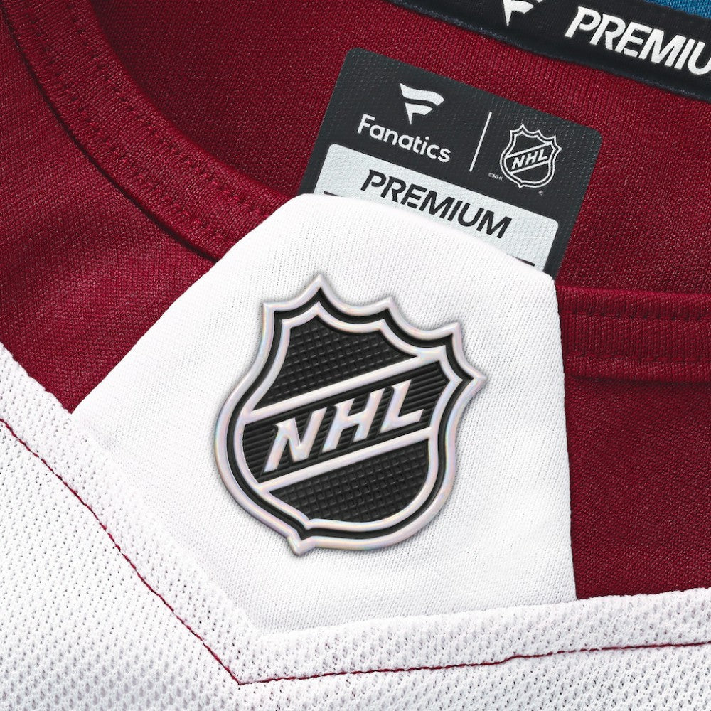 Colorado Avalanche Fanatics Away Premium Custom Jersey - White | US 202055755