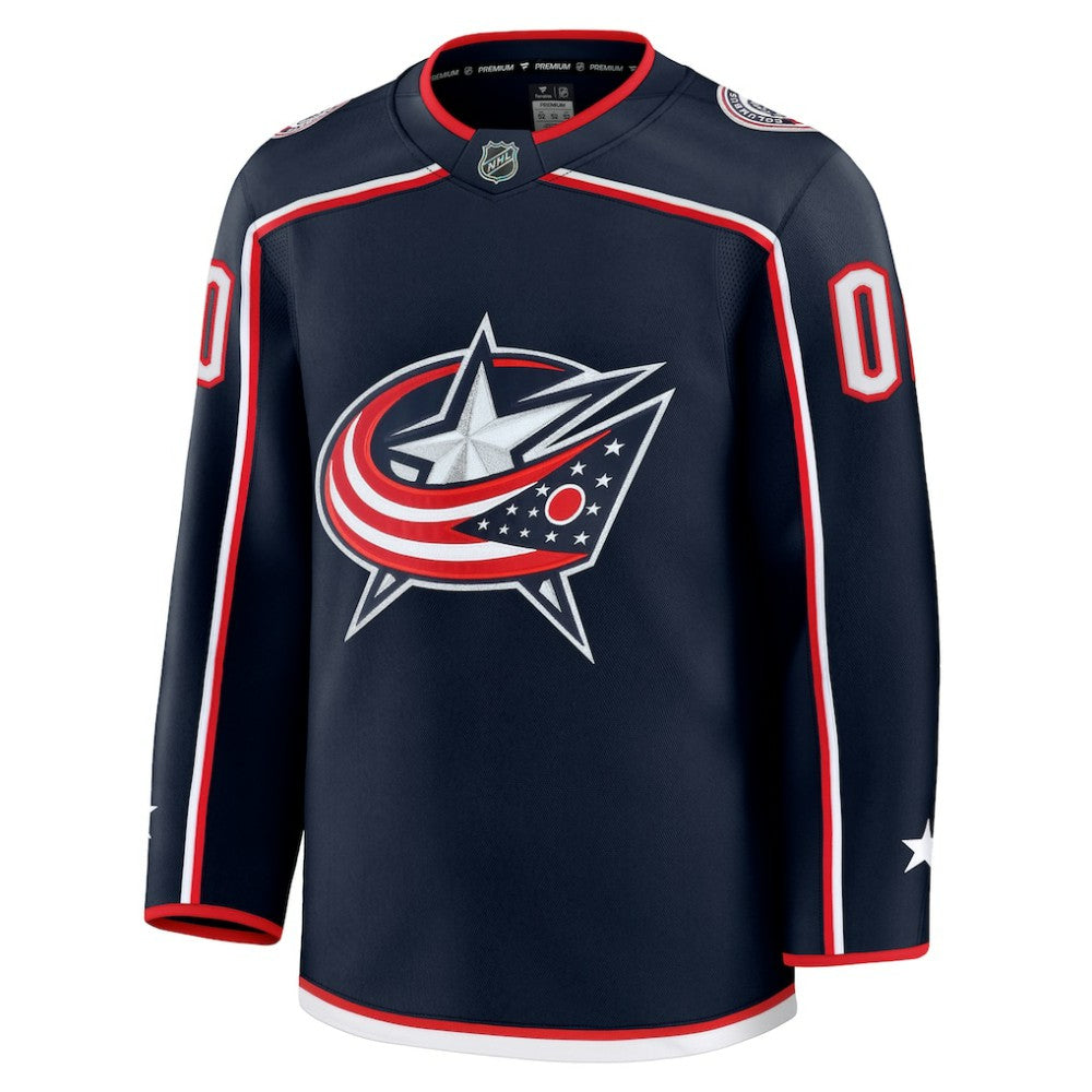 Columbus Blue Jackets Fanatics Home Premium Custom Jersey - Navy | US 202055763