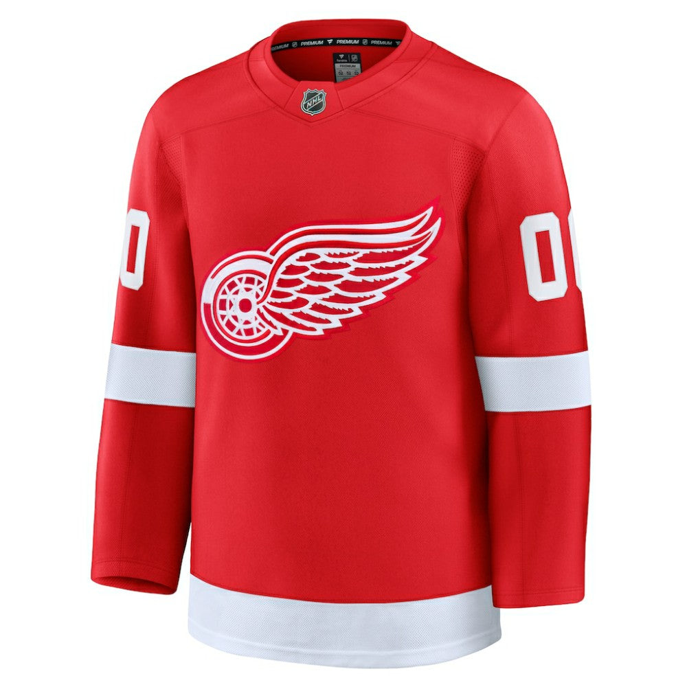 Detroit Red Wings Fanatics Home Premium Custom Jersey - Red | US 202055765