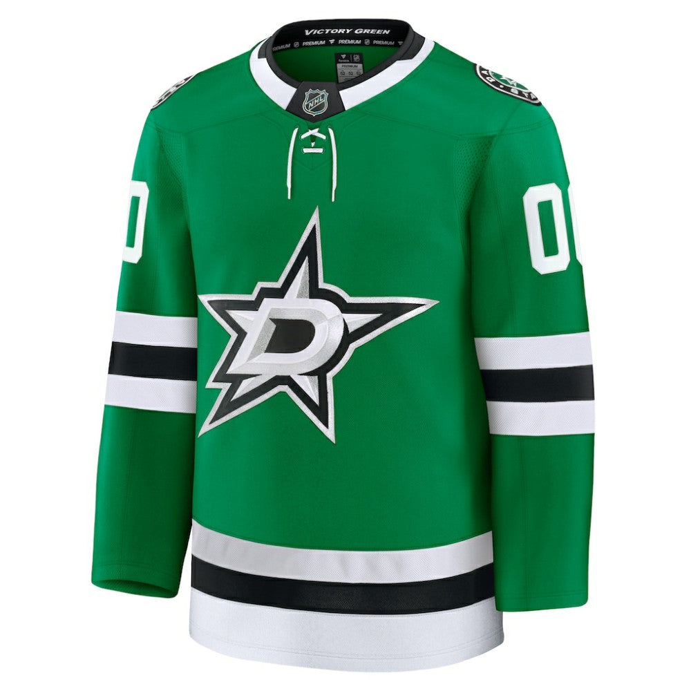 Dallas Stars Fanatics Home Premium Custom Jersey - Kelly Green | US 202055768