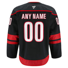 Carolina Hurricanes Fanatics Home Authentic Pro Custom Jersey - Black | US 202056747