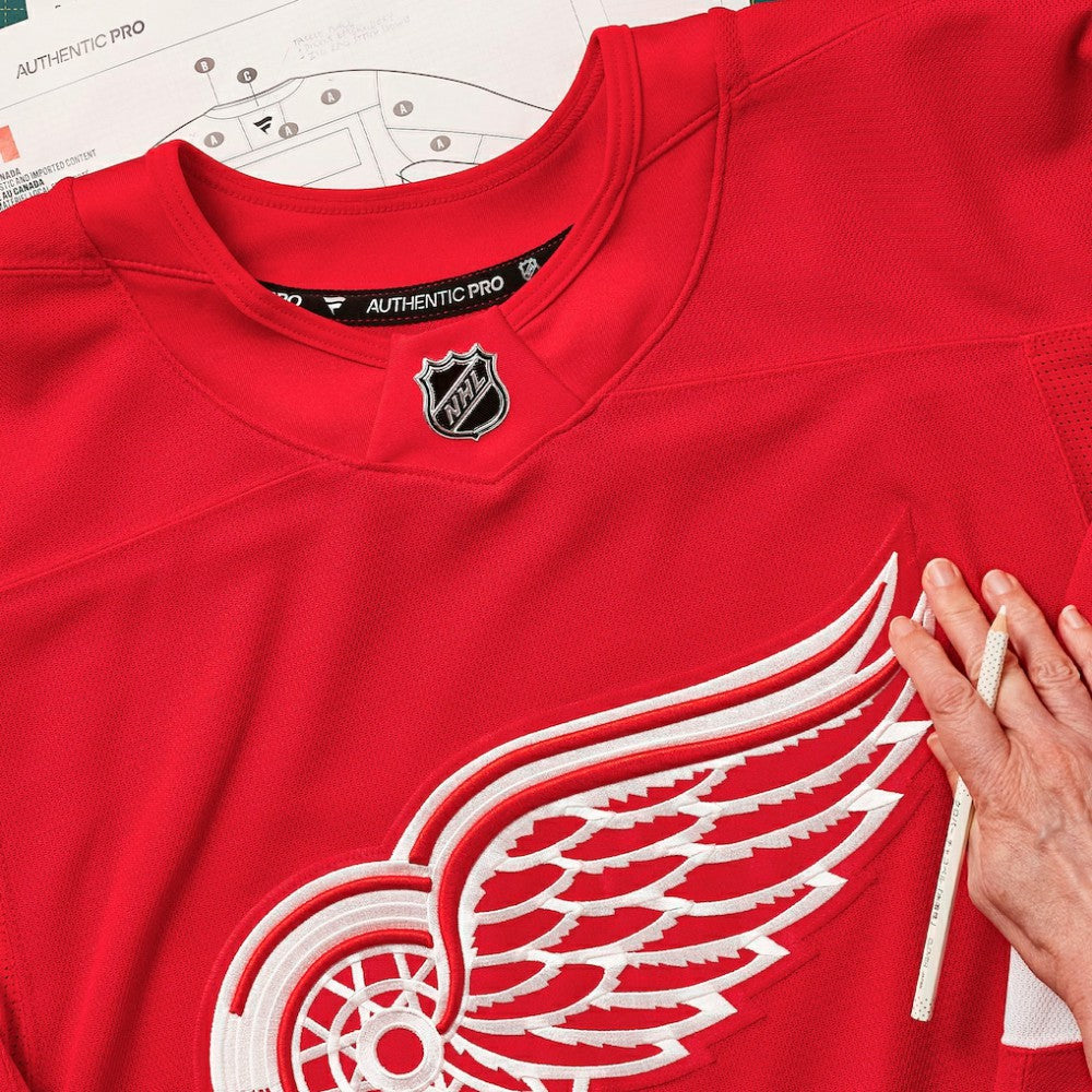 Detroit Red Wings Fanatics Home Authentic Pro Custom Jersey - Red | US 202056748