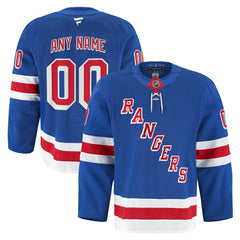 New York Rangers Fanatics Home Authentic Pro Custom Jersey - Royal | US 202056752
