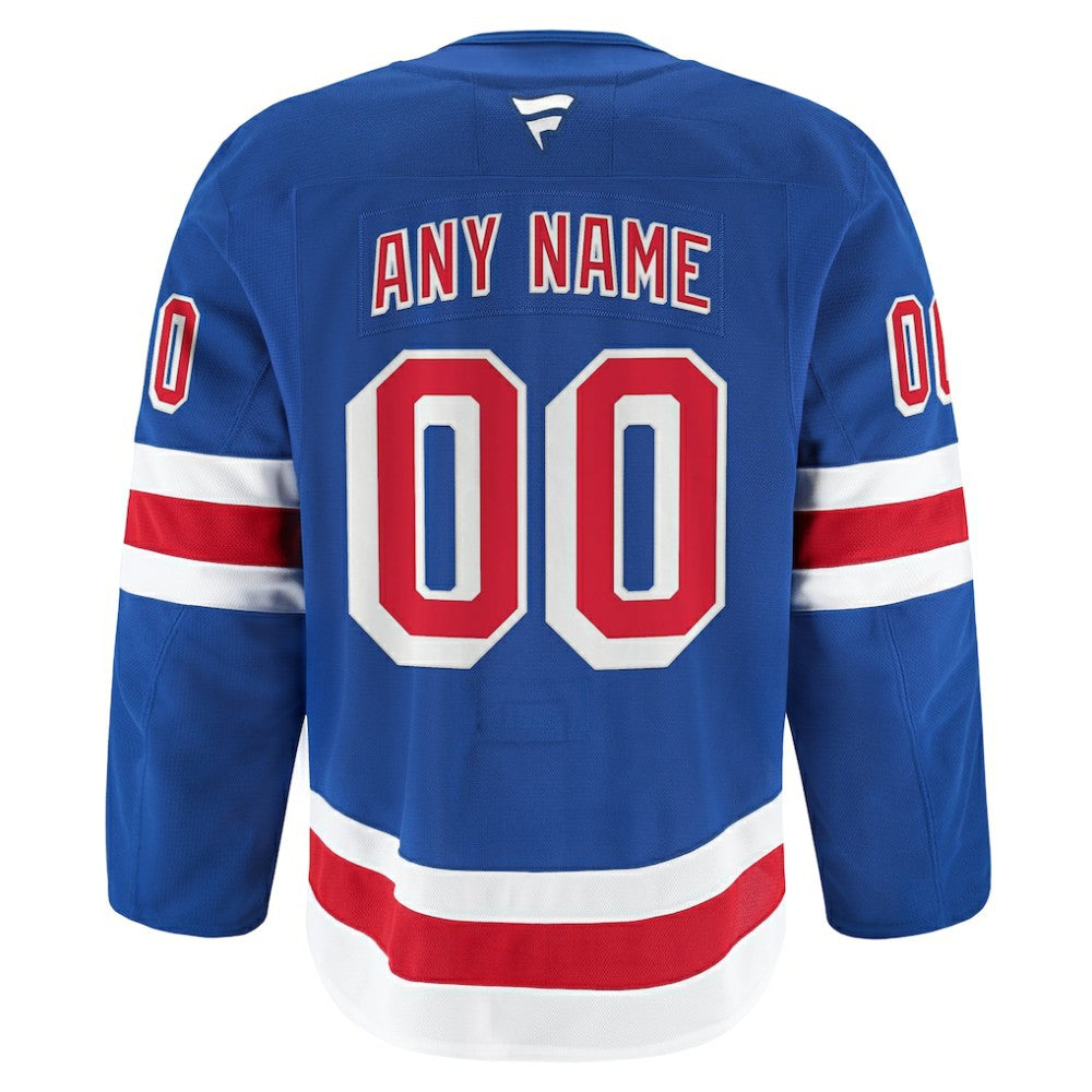 New York Rangers Fanatics Home Authentic Pro Custom Jersey - Royal | US 202056752