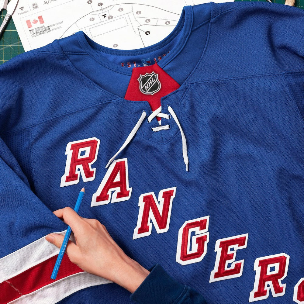 New York Rangers Fanatics Home Authentic Pro Custom Jersey - Royal | US 202056752