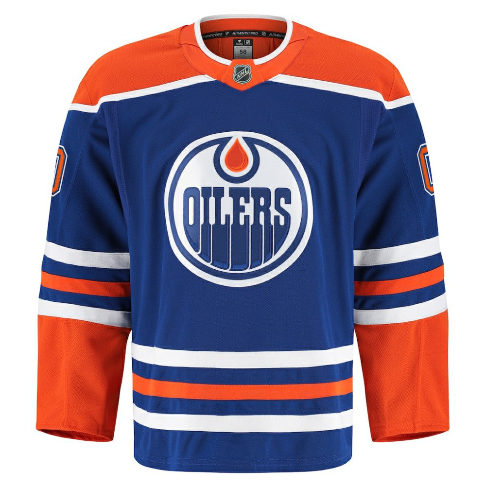 Edmonton Oilers Fanatics Home Authentic Pro Custom Jersey - Royal | US 202056754