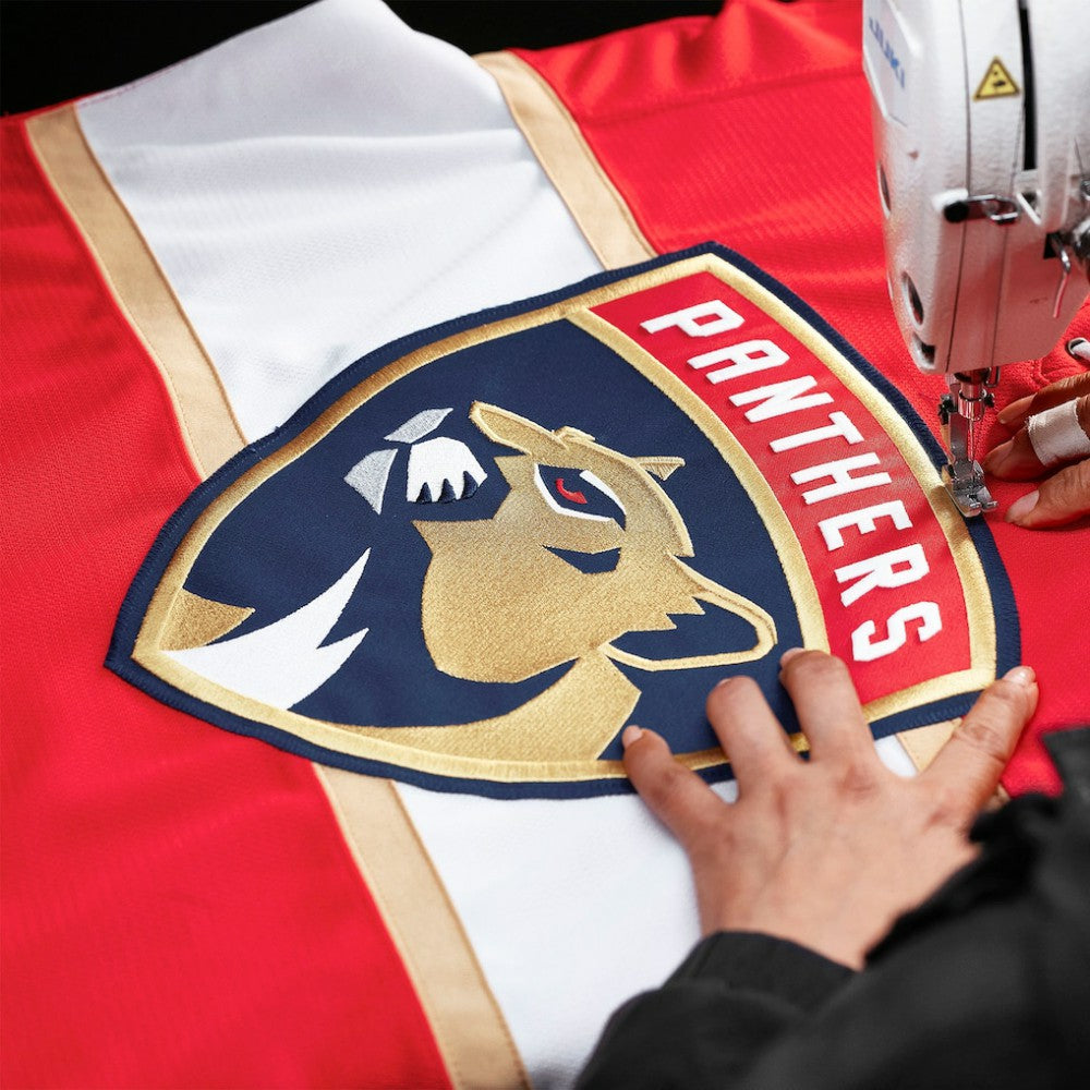 Florida Panthers Fanatics Home Authentic Pro Custom Jersey - Red | US 202056755